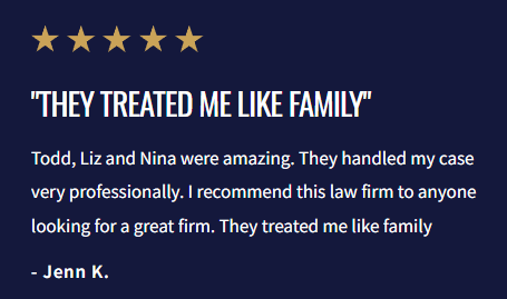 5-star review of Tenge Law Firm: “They treated me like family”