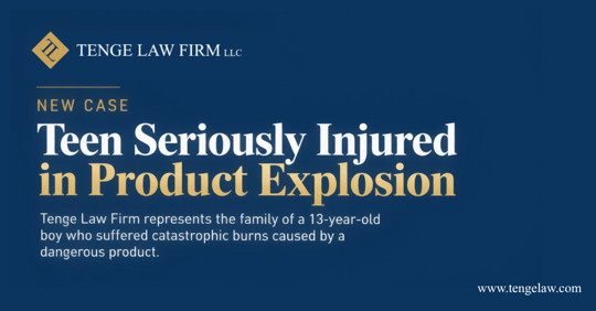 Graphic announcing this case