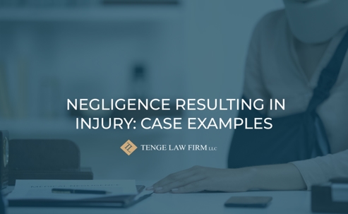 Negligence Resulting in Injury: Case Examples